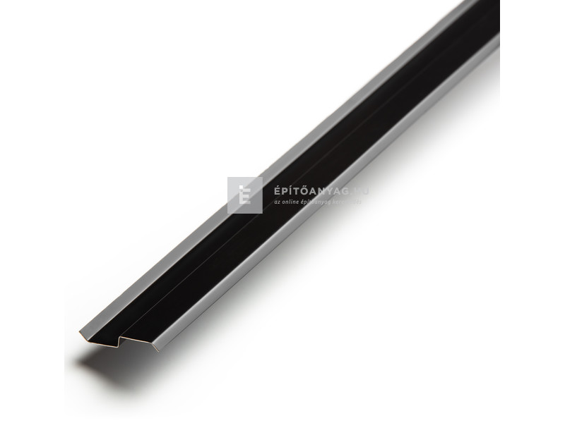 Kémény- és falszegély barna/antracit 2 m