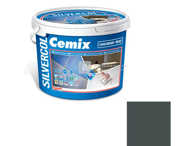 Cemix SilverCol fugázó 2-15 mm antracit 2 kg