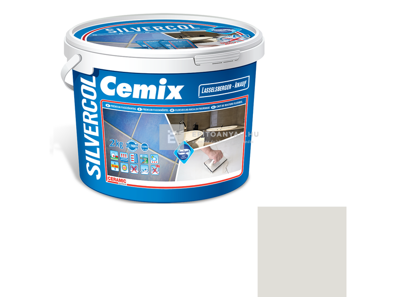 Cemix SilverCol fugázó 2-15 mm világosszürke 2 kg