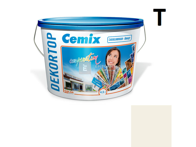 Cemix-LB-Knauf DekorTop Homlokzatfesték 4111 cream 4,5 l