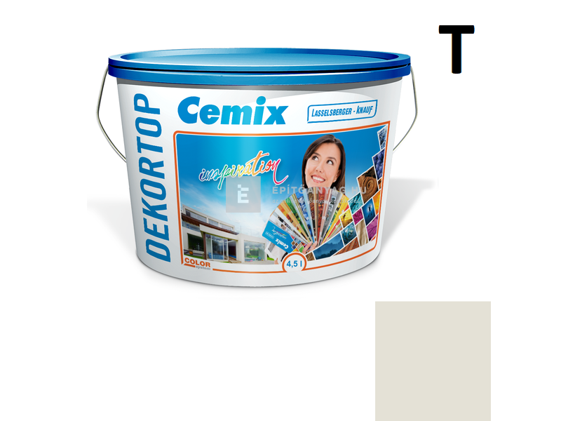 Cemix-LB-Knauf DekorTop Homlokzatfesték 4171 cream 4,5 l