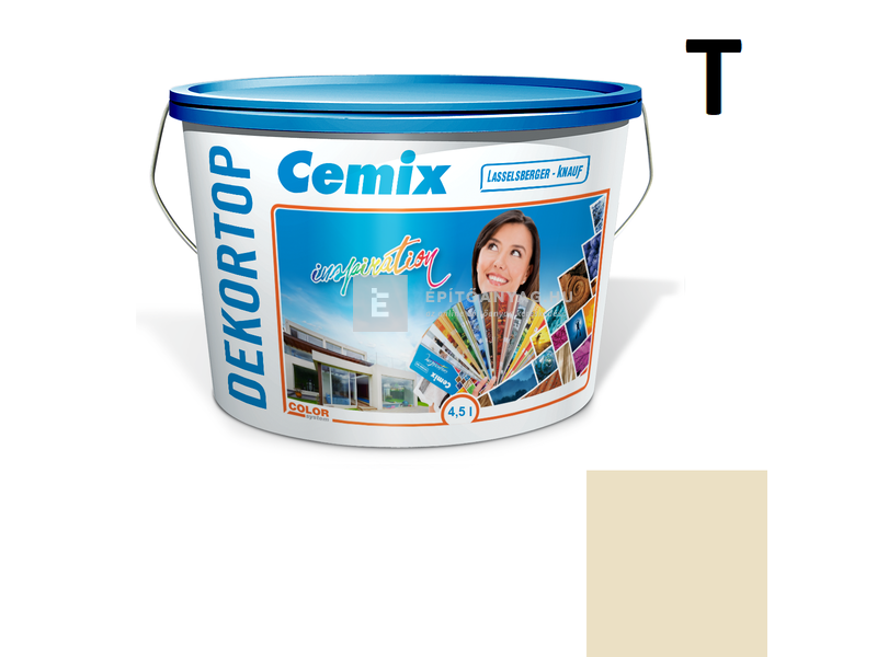 Cemix-LB-Knauf DekorTop Homlokzatfesték 4311 orange 4,5 l