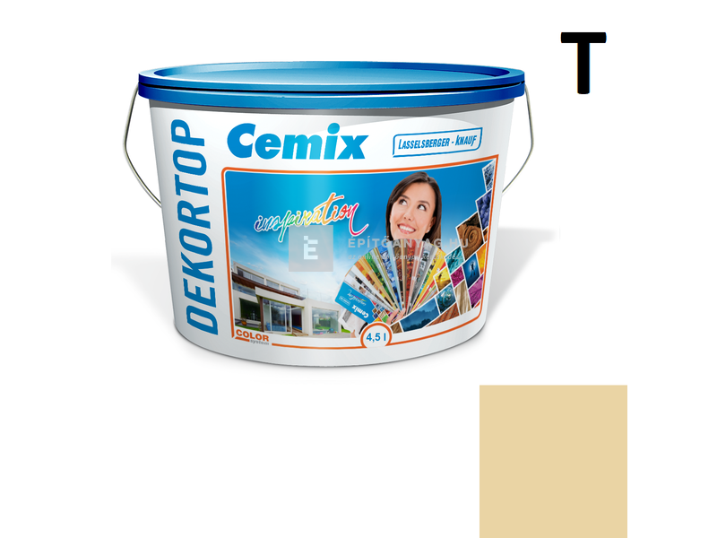 Cemix-LB-Knauf DekorTop Homlokzatfesték 4315 orange 4,5 l