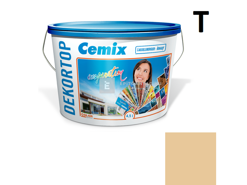 Cemix-LB-Knauf DekorTop Homlokzatfesték 4335 orange 4,5 l