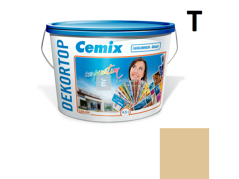 Cemix-LB-Knauf DekorTop Homlokzatfesték 4347 orange 4,5 l