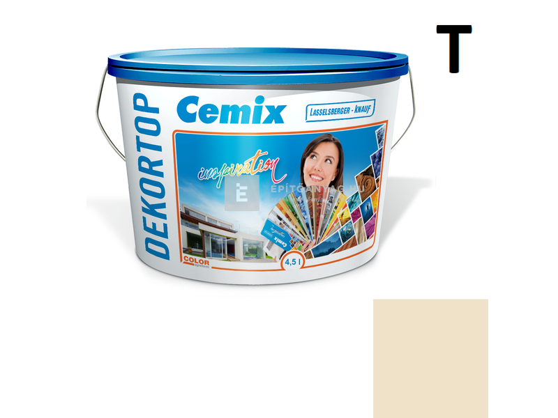 Cemix-LB-Knauf DekorTop Homlokzatfesték 4351 orange 4,5 l
