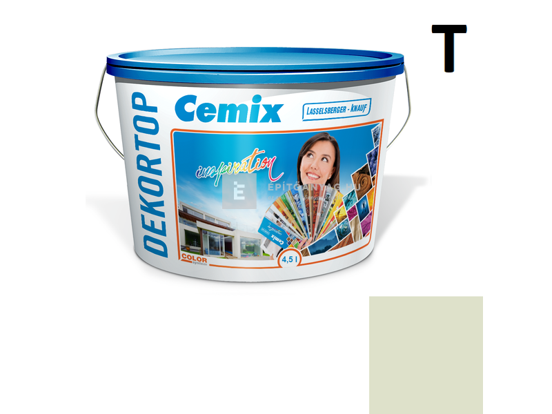 Cemix-LB-Knauf DekorTop Homlokzatfesték 4511 green 4,5 l