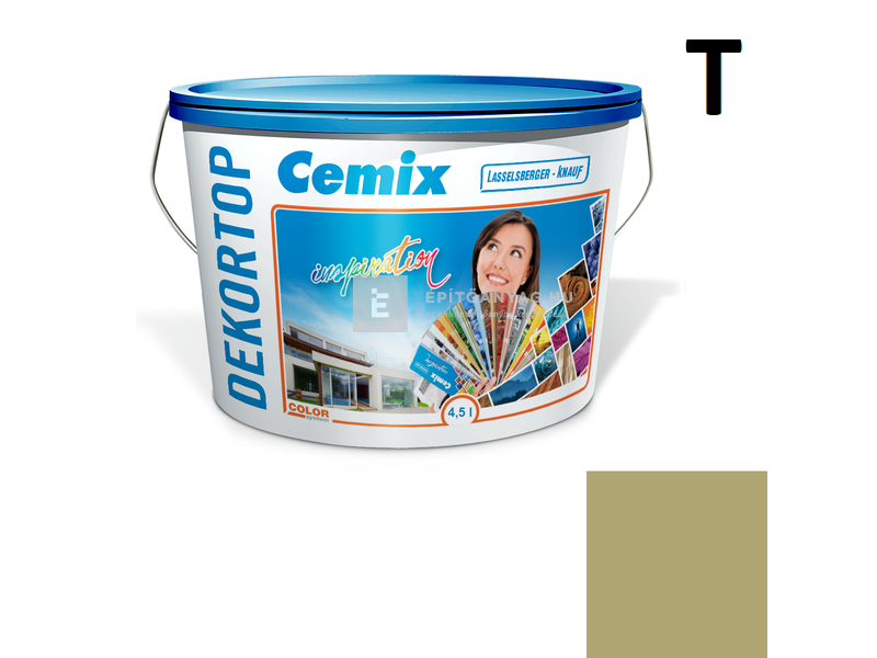 Cemix-LB-Knauf DekorTop Homlokzatfesték 4549 green 4,5 l