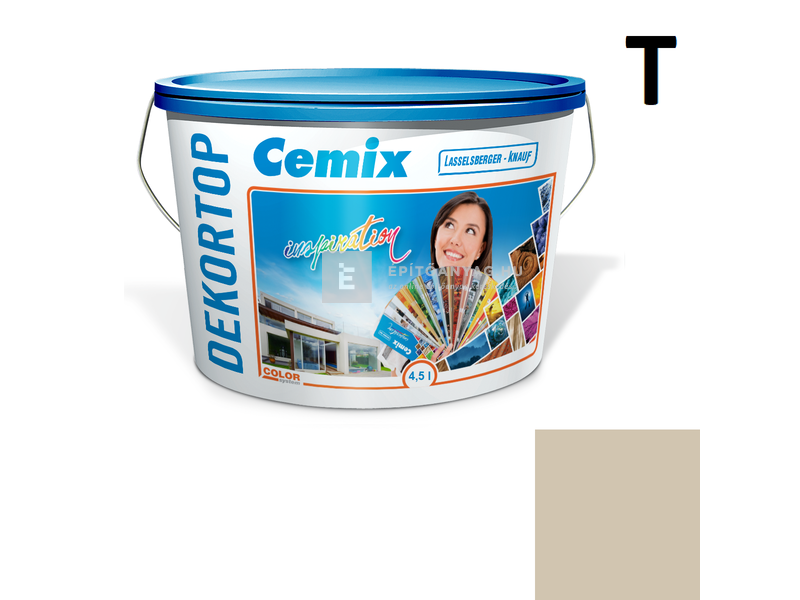 Cemix-LB-Knauf DekorTop Homlokzatfesték 4555 green 4,5 l