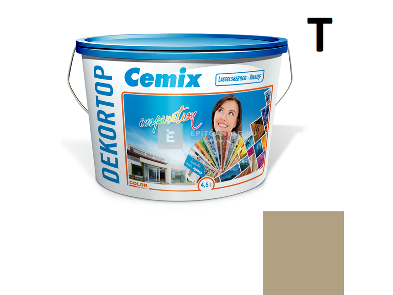 Cemix-LB-Knauf DekorTop Homlokzatfesték 4557 green 4,5 l