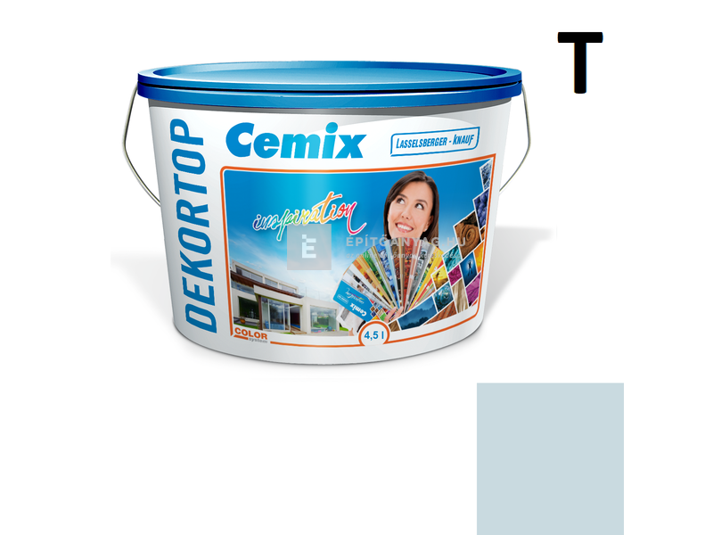 Cemix-LB-Knauf DekorTop Homlokzatfesték 4711 blue 4,5 l