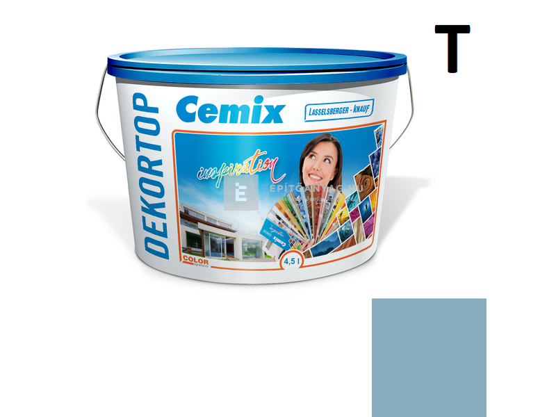Cemix-LB-Knauf DekorTop Homlokzatfesték 4719 blue 4,5 l
