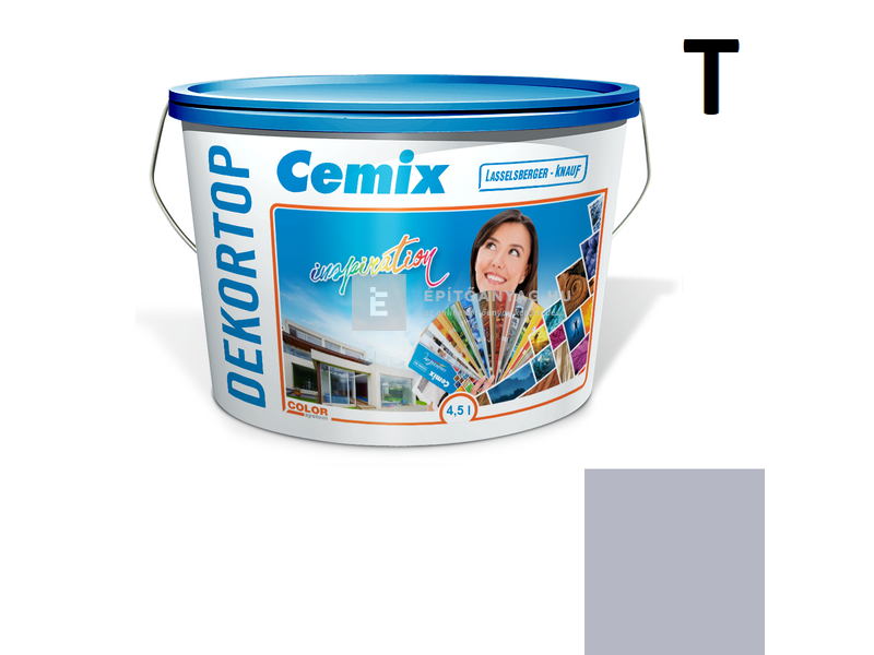 Cemix-LB-Knauf DekorTop Homlokzatfesték 4757 blue 4,5 l