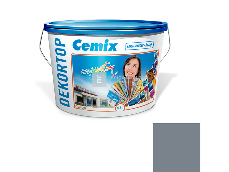Cemix-LB-Knauf DekorTop Homlokzatfesték 4767 blue 4,5 l