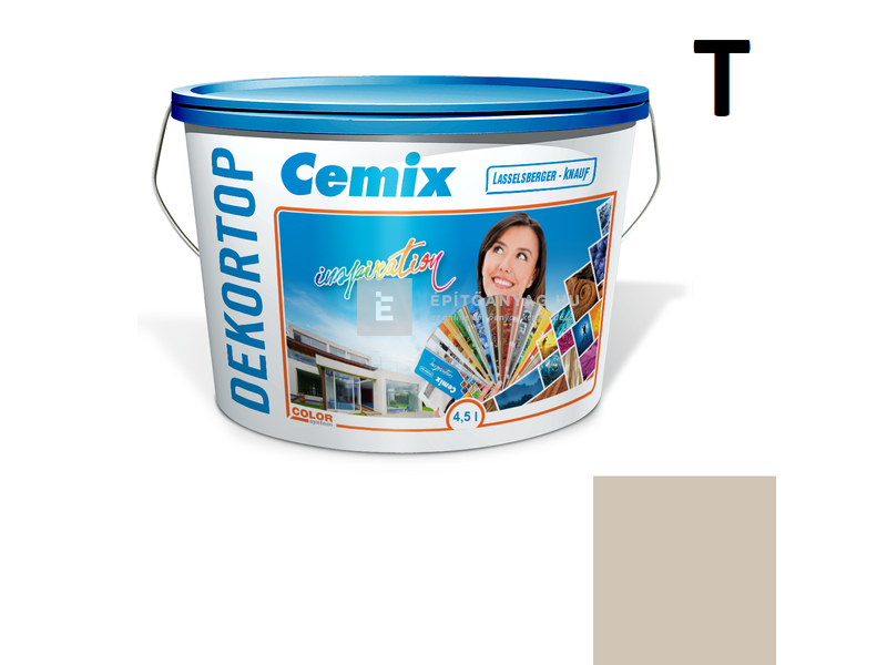 Cemix-LB-Knauf DekorTop Homlokzatfesték 4983 brown 4,5 l