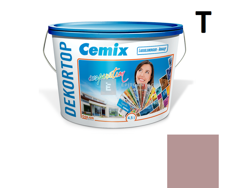 Cemix-LB-Knauf DekorTop Homlokzatfesték 5117 rusty 4,5 l