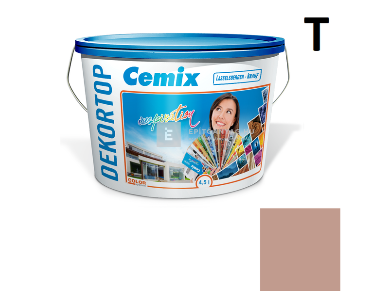 Cemix-LB-Knauf DekorTop Homlokzatfesték 5145 rusty 4,5 l