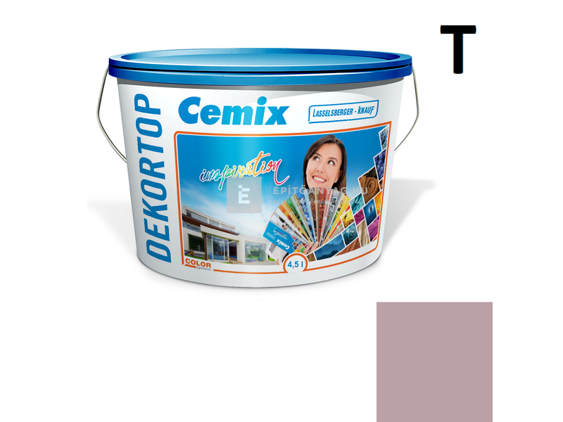 Cemix-LB-Knauf DekorTop Homlokzatfesték 5167 rusty 4,5 l