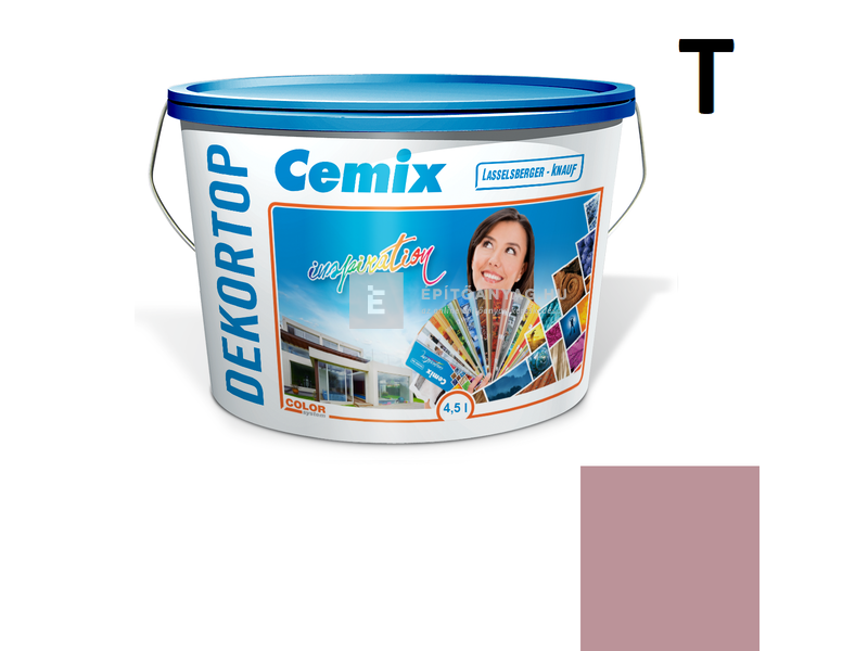 Cemix-LB-Knauf DekorTop Homlokzatfesték 5169 rusty 4,5 l