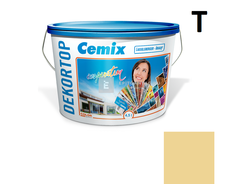 Cemix-LB-Knauf DekorTop Homlokzatfesték 6123 intense 4,5 l