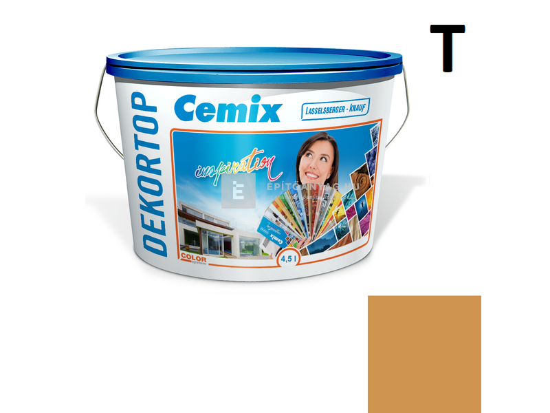 Cemix-LB-Knauf DekorTop Homlokzatfesték 6167 intense 4,5 l