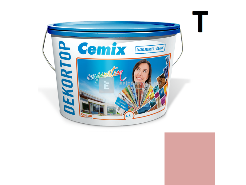 Cemix-LB-Knauf DekorTop Homlokzatfesték 6341 intense 4,5 l