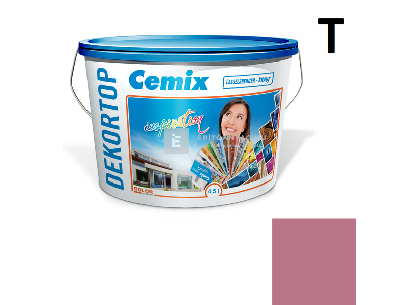 Cemix-LB-Knauf DekorTop Homlokzatfesték 6355 intense 4,5 l
