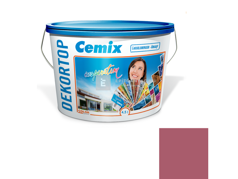 Cemix-LB-Knauf DekorTop Homlokzatfesték 6357 intense 4,5 l
