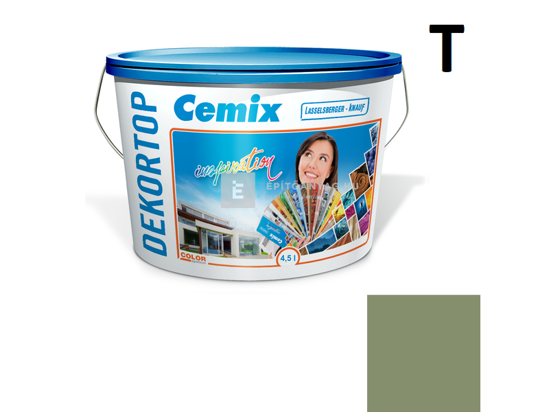 Cemix-LB-Knauf DekorTop Homlokzatfesték 6557 intense 4,5 l