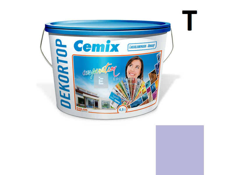 Cemix-LB-Knauf DekorTop Homlokzatfesték 6715 intense 4,5 l