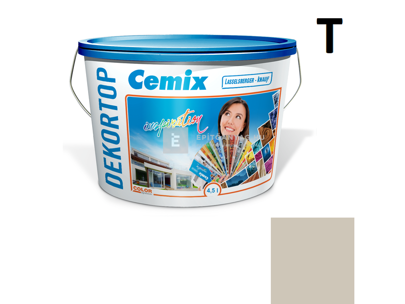 Cemix-LB-Knauf DekorTop Homlokzatfesték 6943 intense 4,5 l