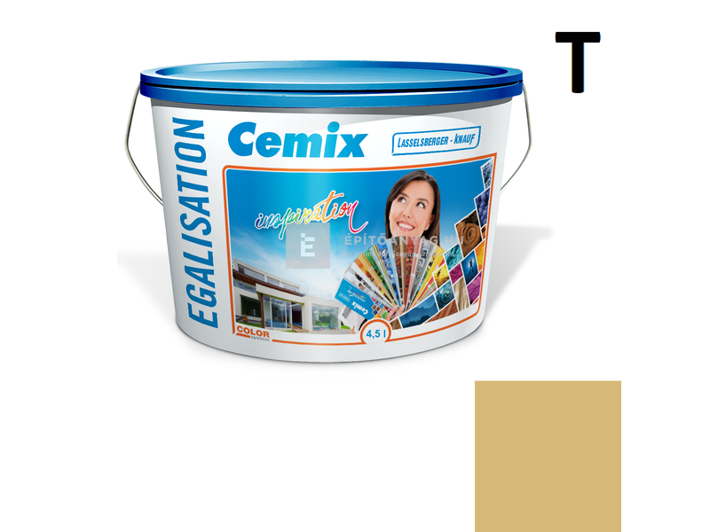 Cemix-LB-Knauf Egalisation Homlokzatfesték 4329 orange 4,5 l