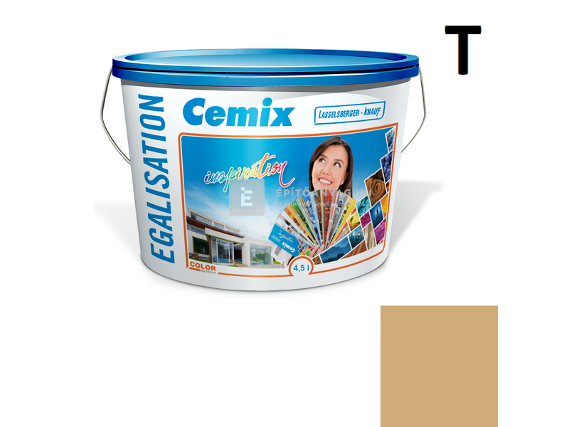 Cemix-LB-Knauf Egalisation Homlokzatfesték 4359 orange 4,5 l