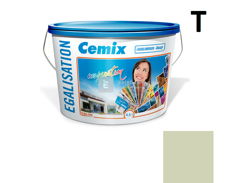 Cemix-LB-Knauf Egalisation Homlokzatfesték 4513 green 4,5 l
