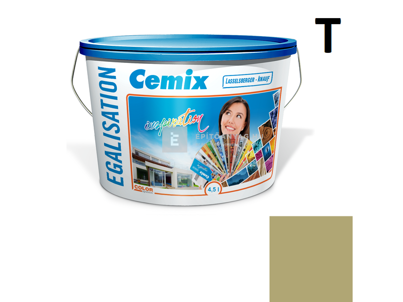 Cemix-LB-Knauf Egalisation Homlokzatfesték 4549 green 4,5 l