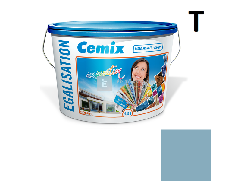 Cemix-LB-Knauf Egalisation Homlokzatfesték 4719 blue 4,5 l