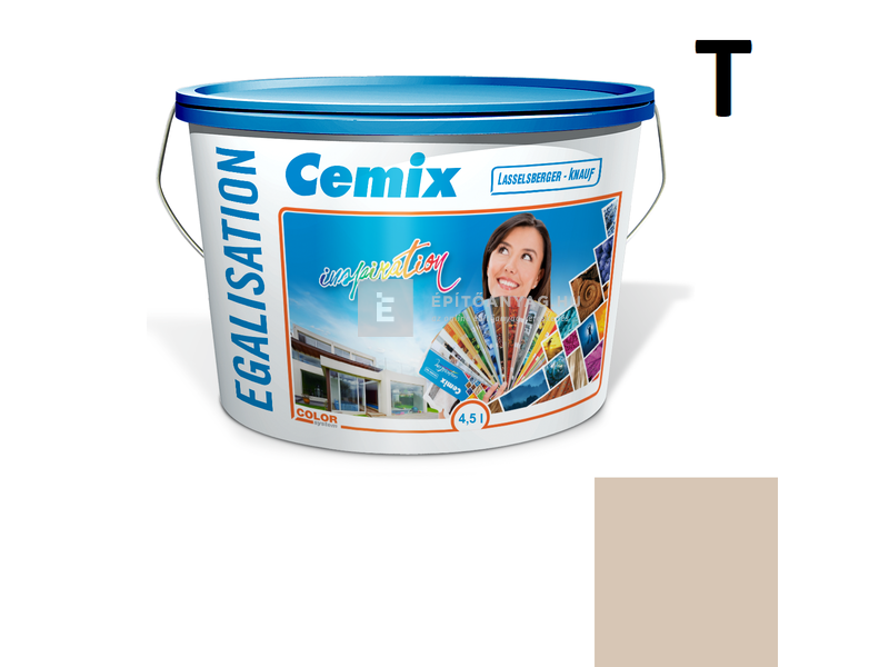 Cemix-LB-Knauf Egalisation Homlokzatfesték 4913 brown 4,5 l