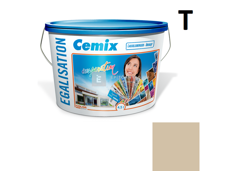 Cemix-LB-Knauf Egalisation Homlokzatfesték 4947 brown 4,5 l