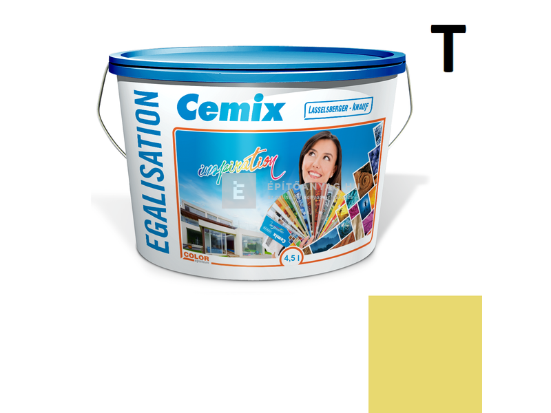 Cemix-LB-Knauf Egalisation Homlokzatfesték 6117 intense 4,5 l