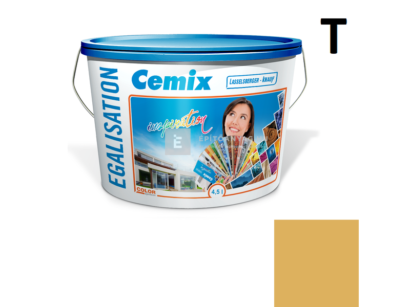 Cemix-LB-Knauf Egalisation Homlokzatfesték 6147 intense 4,5 l