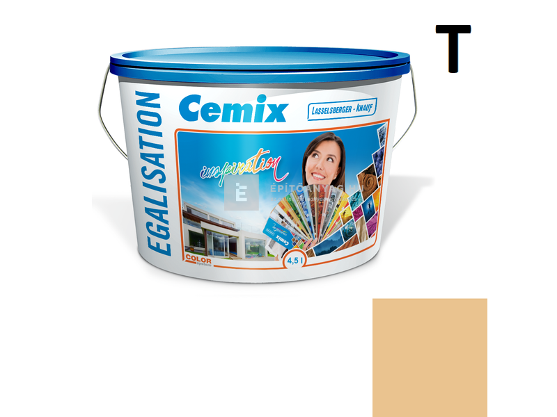 Cemix-LB-Knauf Egalisation Homlokzatfesték 6155 intense 4,5 l