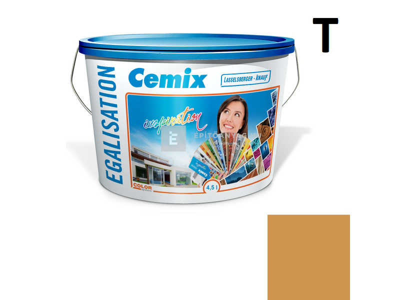 Cemix-LB-Knauf Egalisation Homlokzatfesték 6167 intense 4,5 l