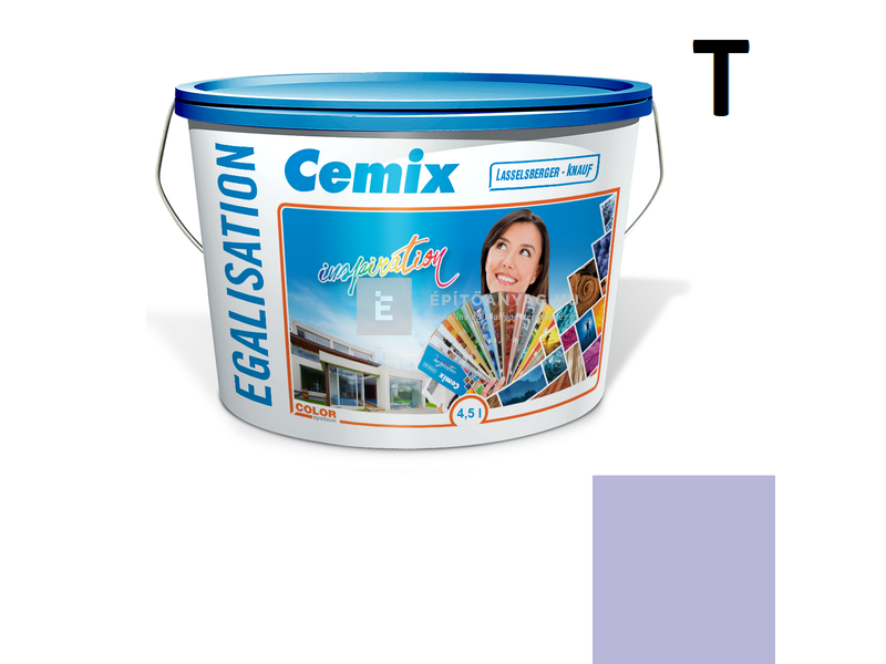 Cemix-LB-Knauf Egalisation Homlokzatfesték 6715 intense 4,5 l