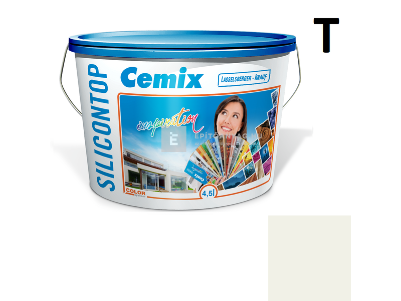 Cemix-LB-Knauf SiliconTop Homlokzatfesték 4121 cream 4,5 l