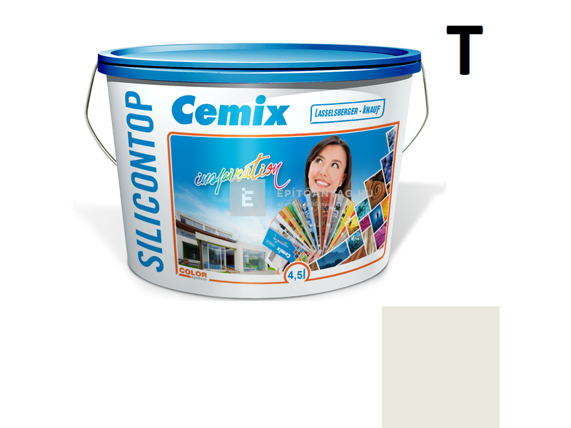 Cemix-LB-Knauf SiliconTop Homlokzatfesték 4161 cream 4,5 l