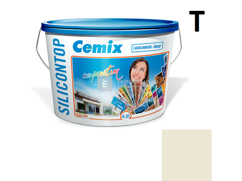 Cemix-LB-Knauf SiliconTop Homlokzatfesték 4201 cream 4,5 l