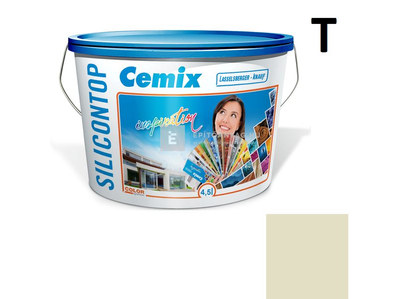 Cemix-LB-Knauf SiliconTop Homlokzatfesték 4211 cream 4,5 l