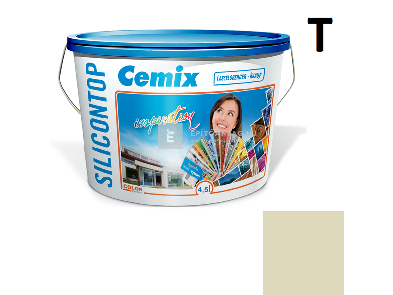 Cemix-LB-Knauf SiliconTop Homlokzatfesték 4221 cream 4,5 l