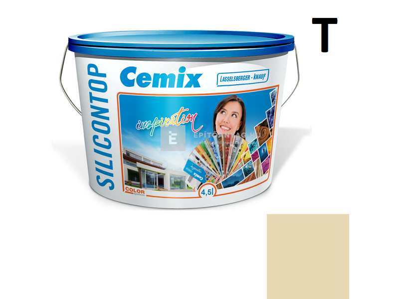 Cemix-LB-Knauf SiliconTop Homlokzatfesték 4313 orange 4,5 l