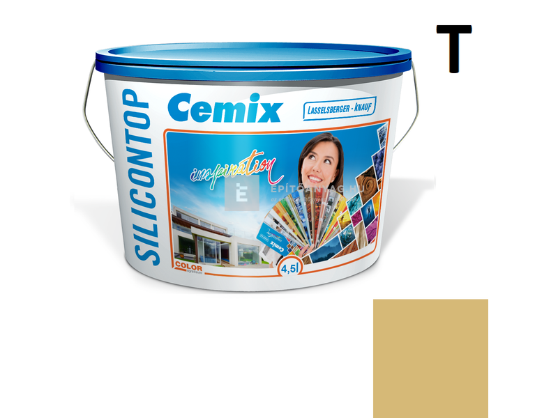 Cemix-LB-Knauf SiliconTop Homlokzatfesték 4329 orange 4,5 l